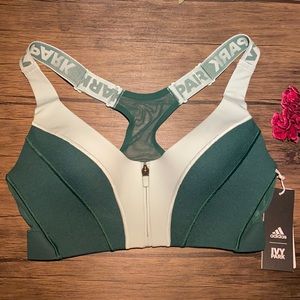 IVY PARK X ADIDAS MEDIUM SUPPORT ZIP BRA SMALL